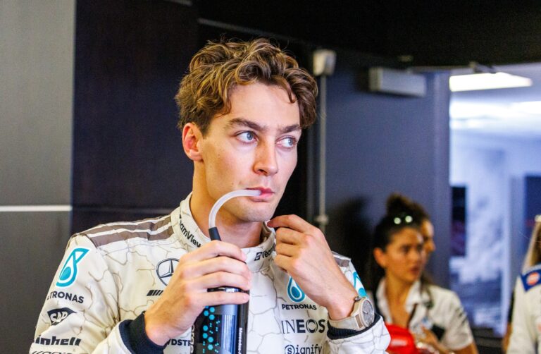 george russell mercedes mexico