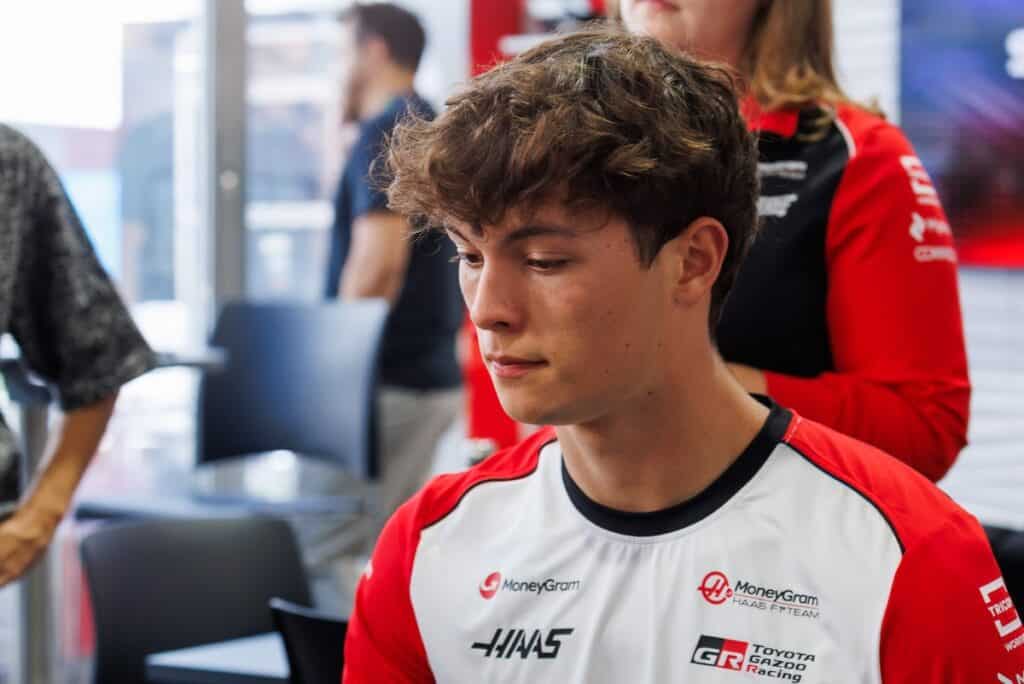 Oliver bearman haas mexico gp