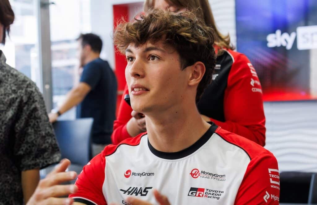 Oliver bearman haas mexico gp