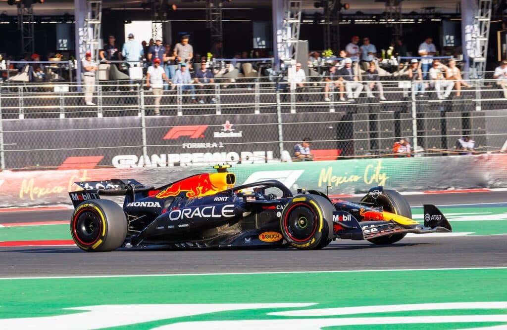 角田裕毅 メキシコGP red bull