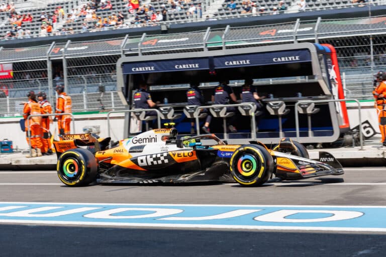 【メキシコGP】FP3結果 ― ノリスがトップ、角田は9番手