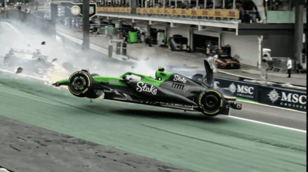 Gabriel Bortoleto crash brazil