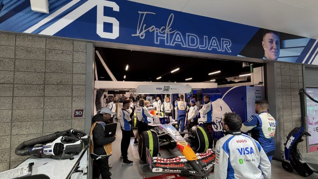 Issac Hadjar Las Vegas 2025