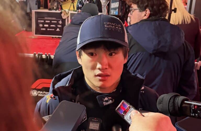 yuki tsunoda las vegas 2025