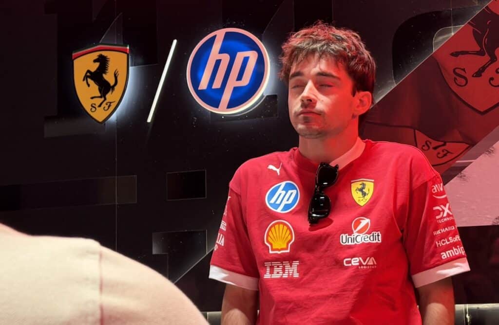 charles lecler ferrari qatar