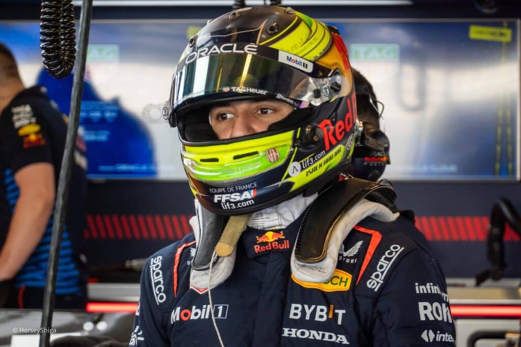 isack hadjar abu dhabi 2024