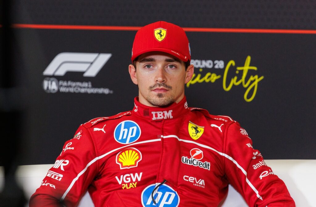 Charles Leclerc Ferrari Mexico