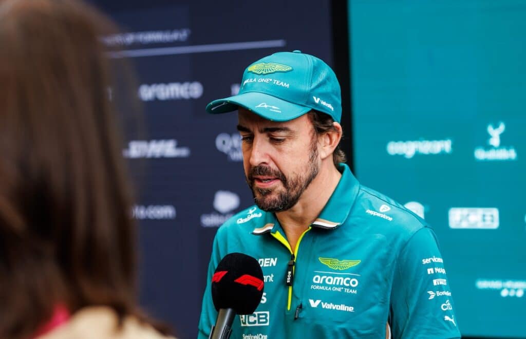 Fernando Alonso Aston Martin Brazil