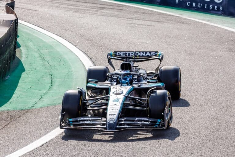 george russell mercedes brazil