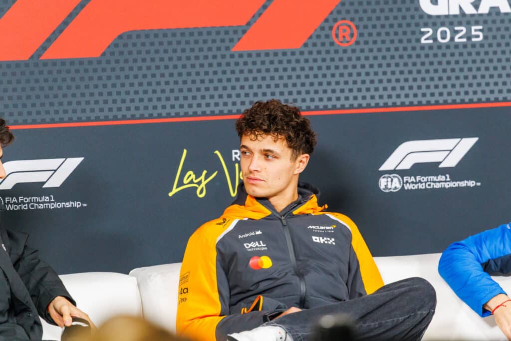 Lando Norris DSQ Las Vegas 2025