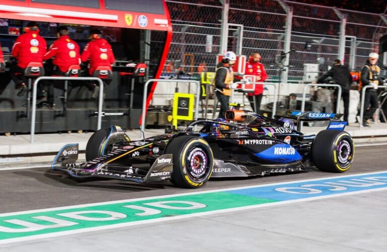 Carlos Sainz Williams Vegas