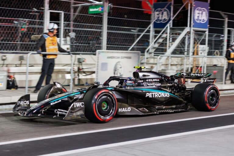 mercedes kimi antonelli vegas