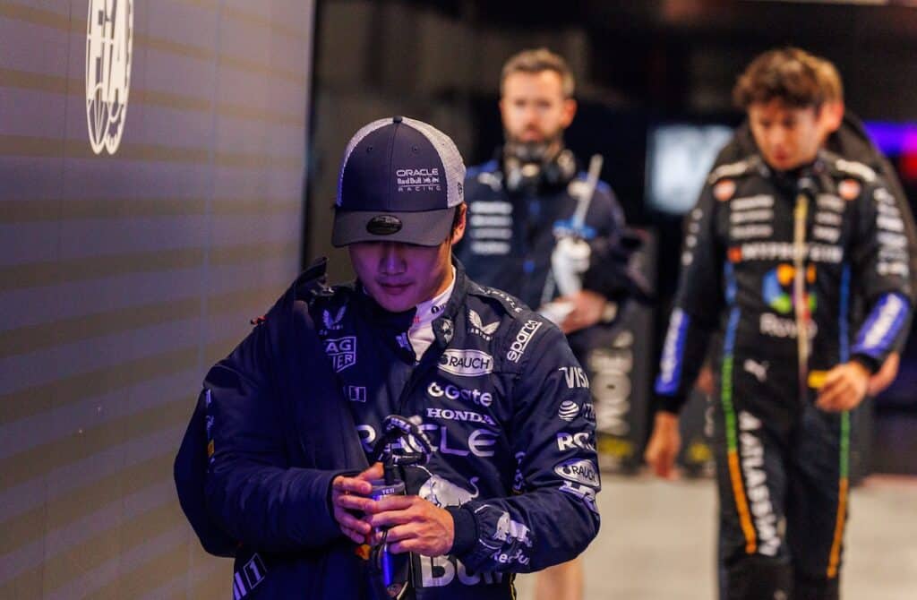 yuki tsunoda las vegas 2025