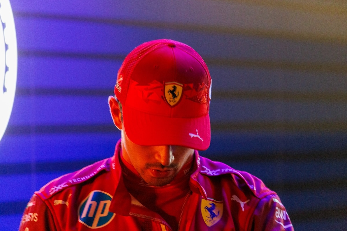 charles leclerc ferrari vegas