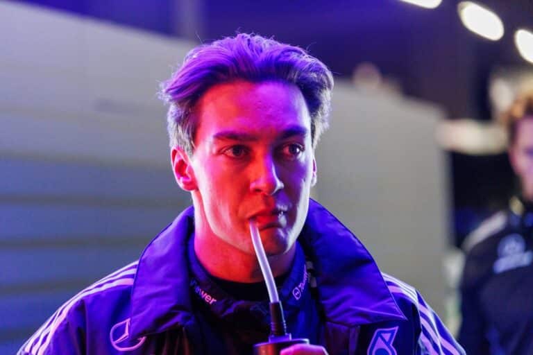 george russell mercedes vegas