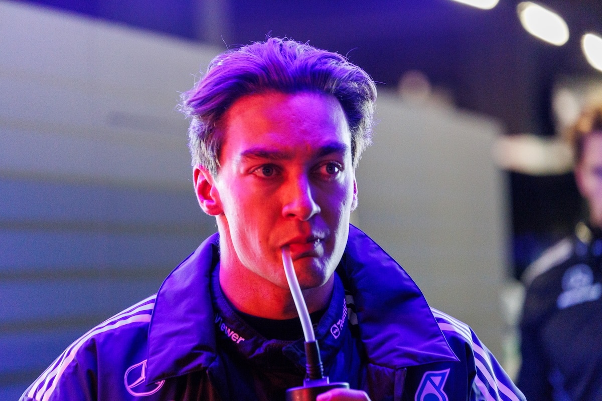 george russell mercedes vegas