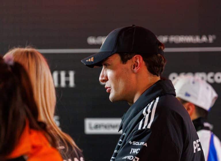 george russell mercedes vegas