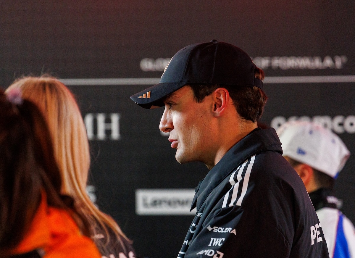 george russell mercedes vegas