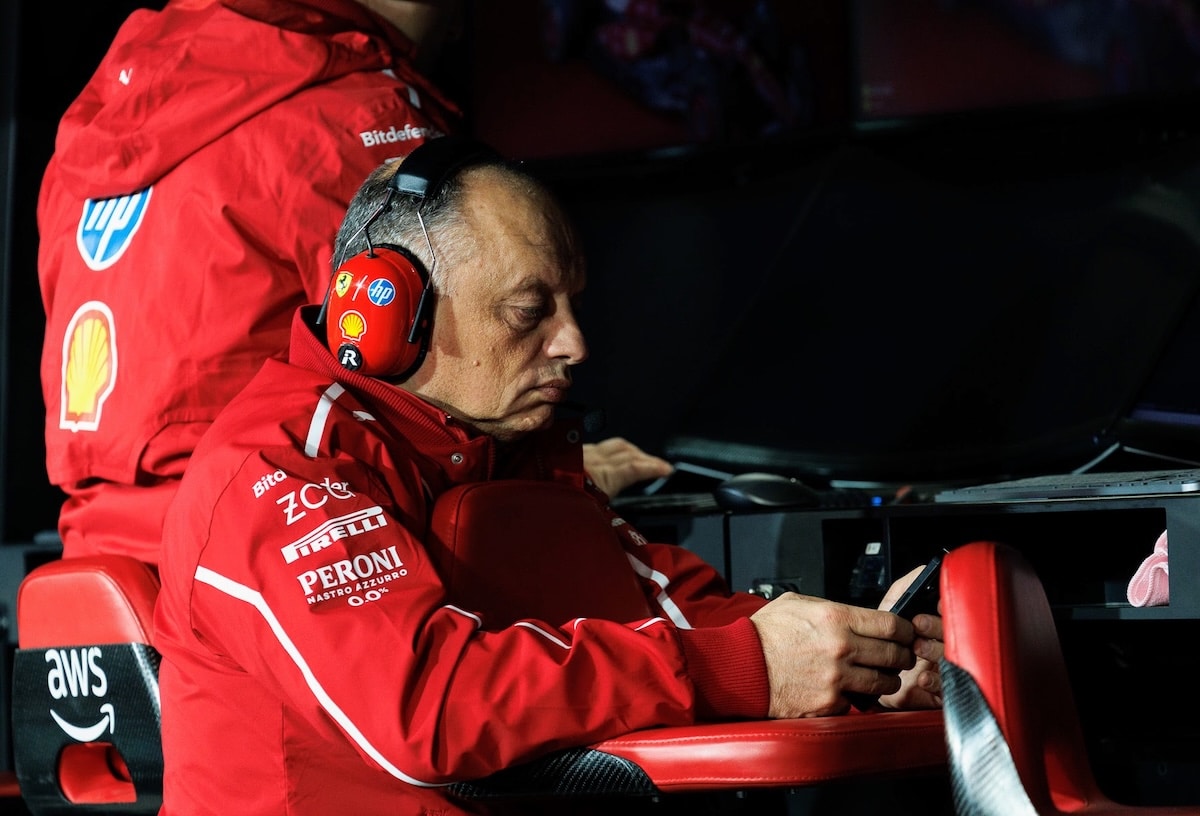 fred vasseur ferrari vegas