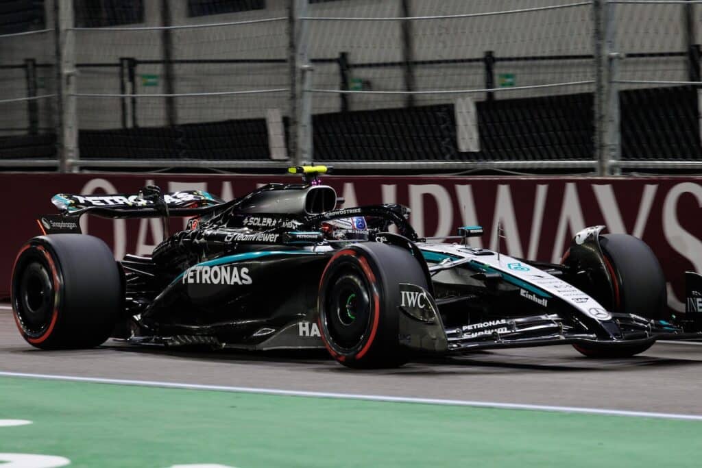 Kimi Anotnellis Mercedes Vegas