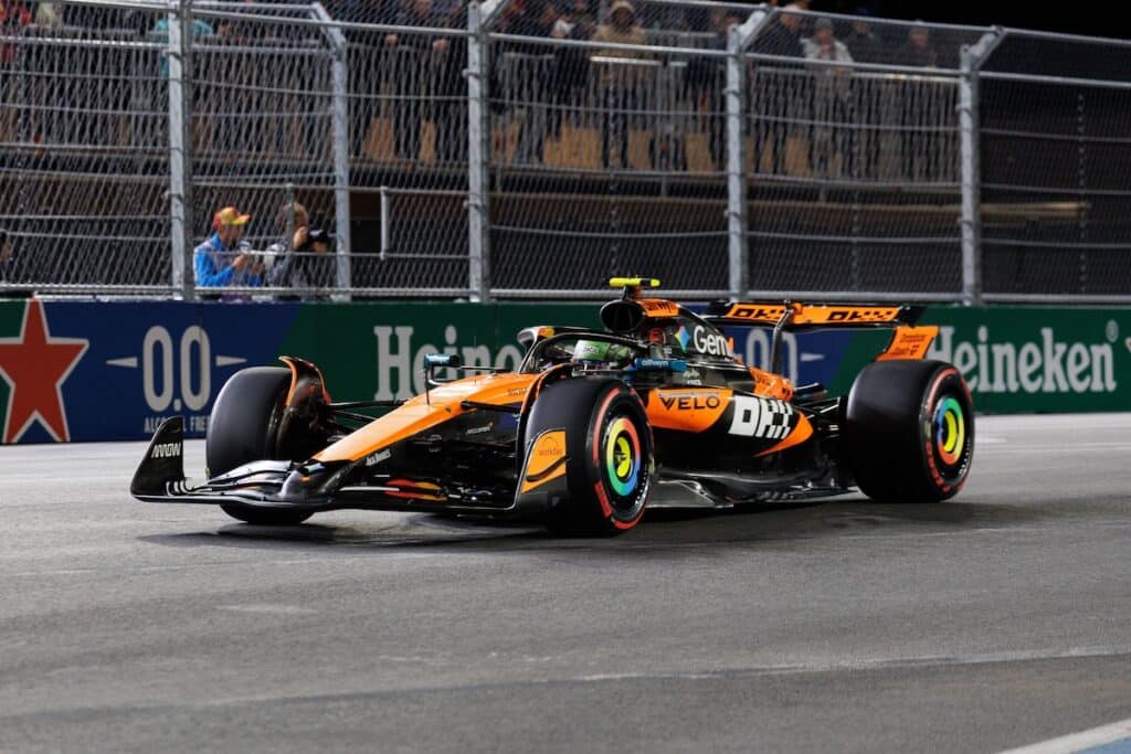 lando norris mclaren vegas