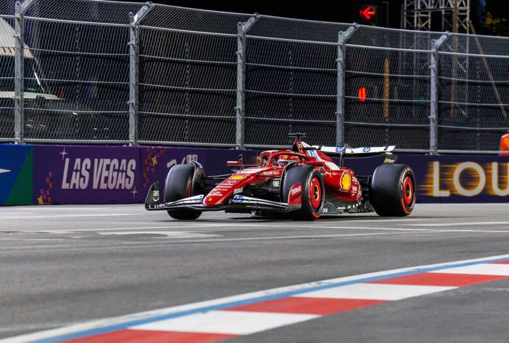Charles Leclerc Ferrari Vegas