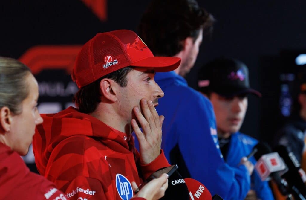 Charles Leclerc Ferrari Vegas