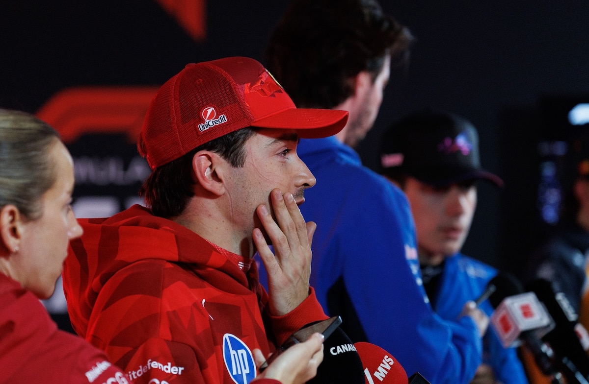 Charles Leclerc Ferrari Vegas