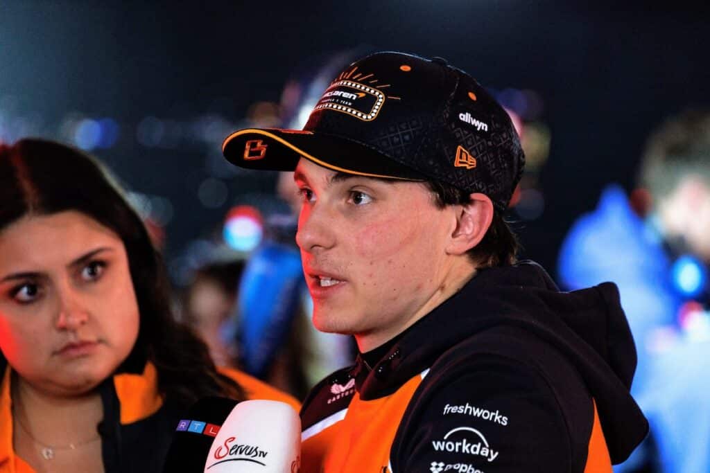 Oscar Piastri Mclaren Vegas