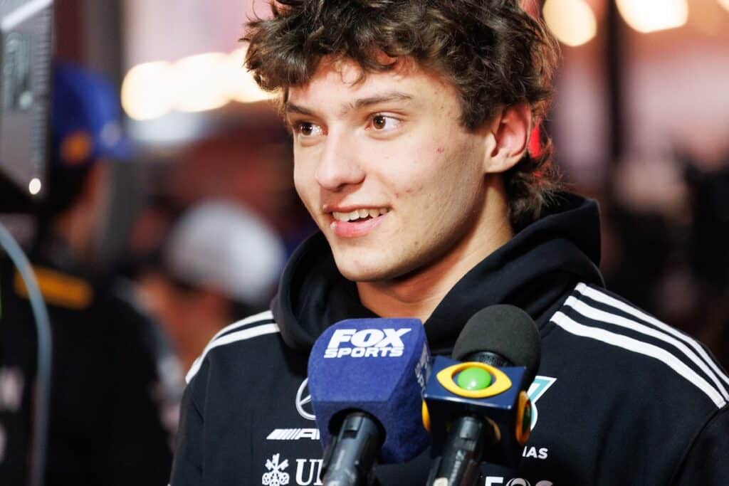 Kimi Anotnellis Mercedes Vegas