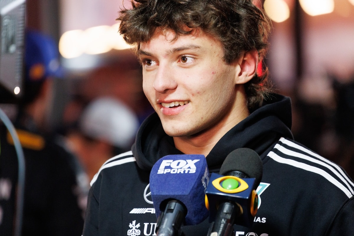 Kimi Anotnellis Mercedes Vegas