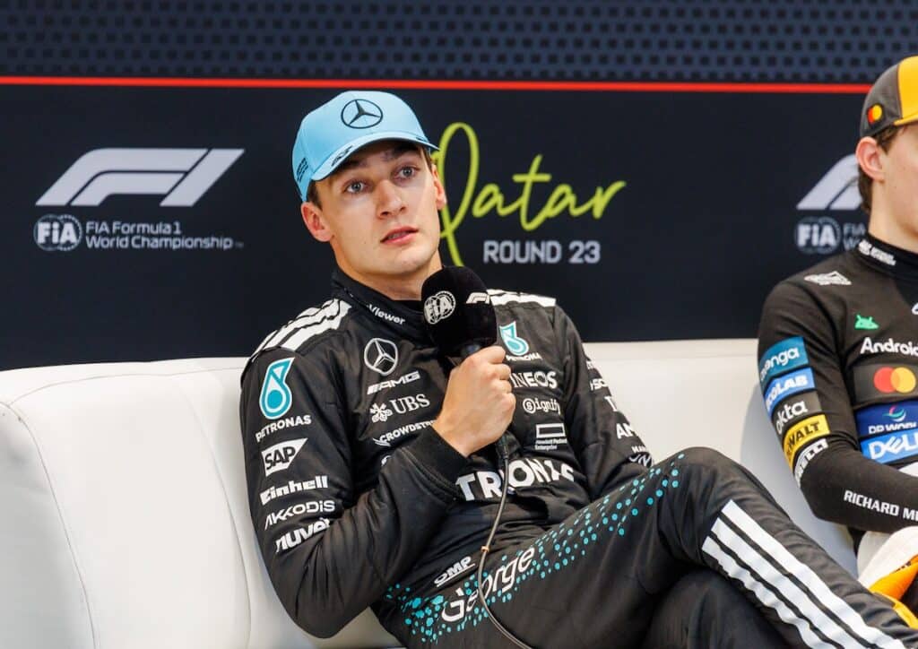 george russell mercedes qatar