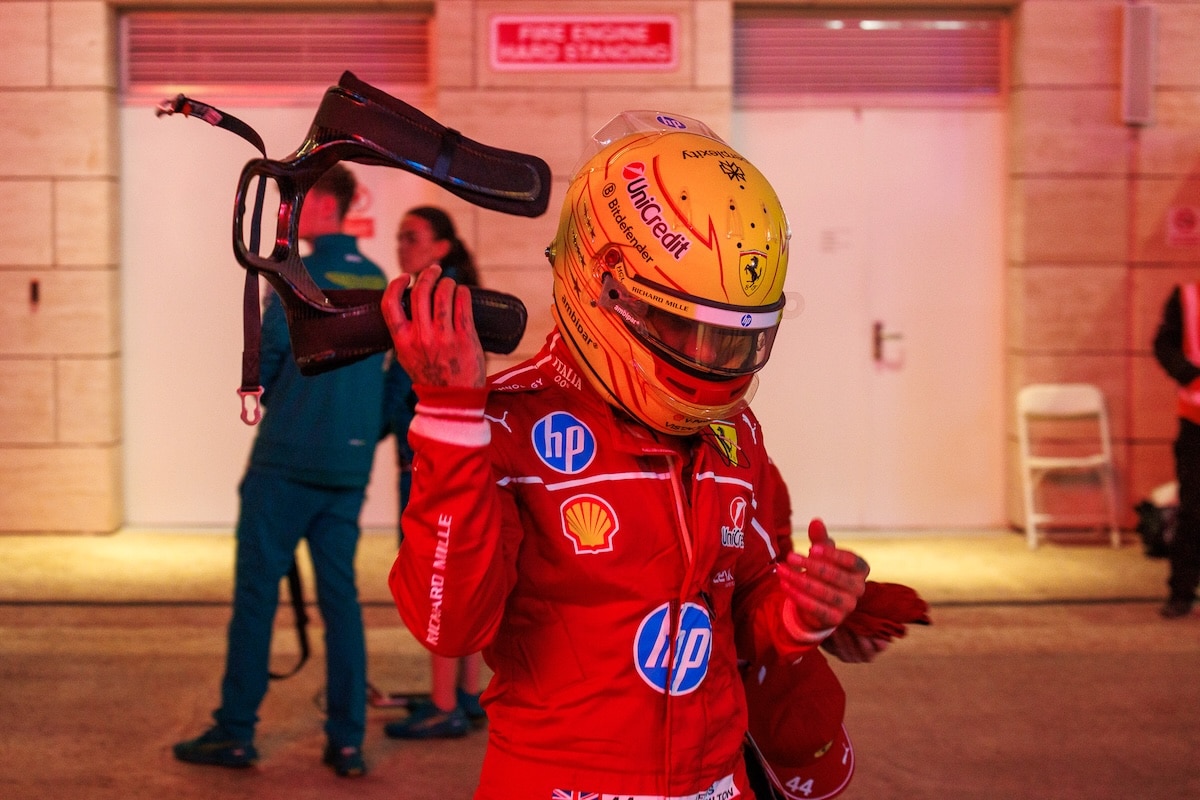 lewis hamilton qatar ferrari