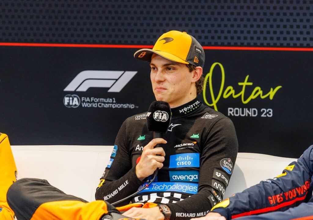 Oscar Piastri mclaren qatar
