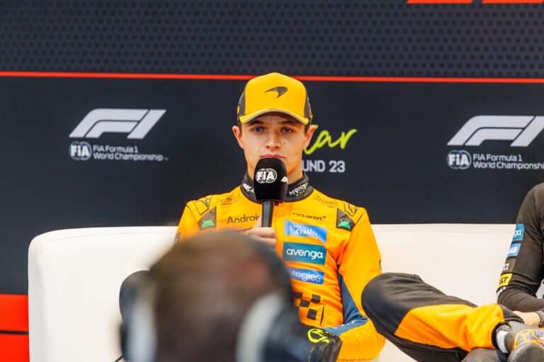 lando norris mclaren qatar