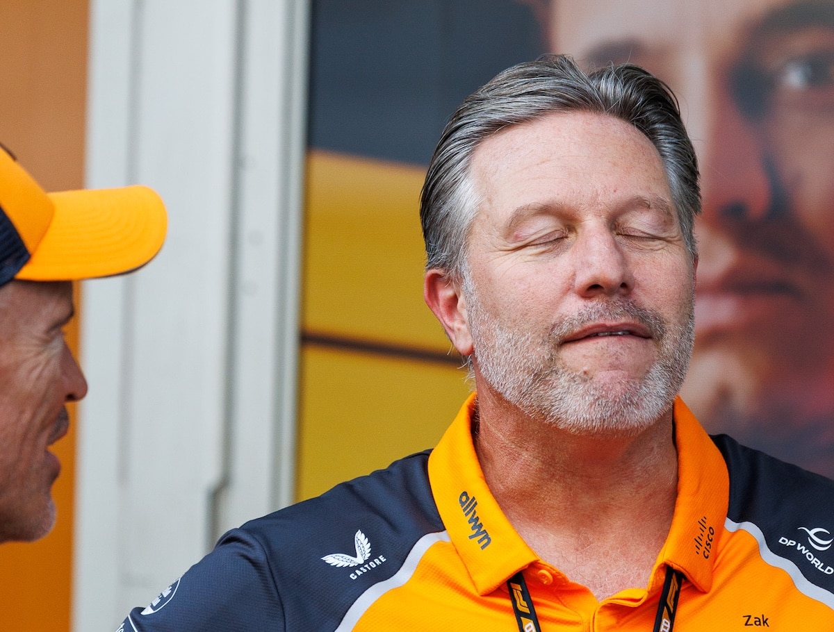 zak brown mclaren austin