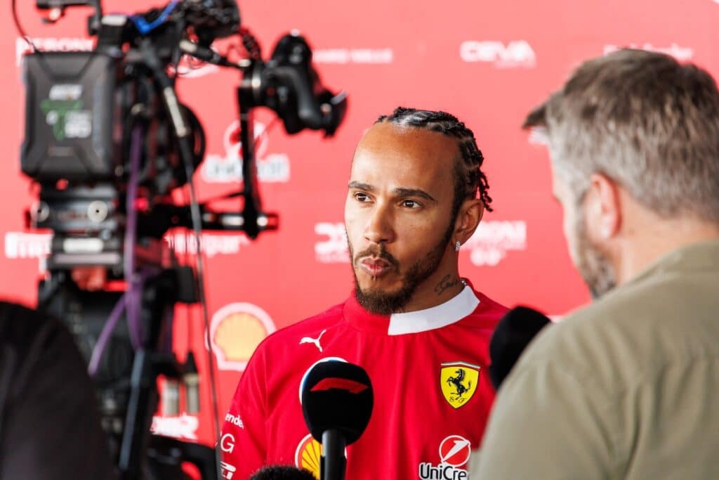 lewis hamilton brazil ferrari