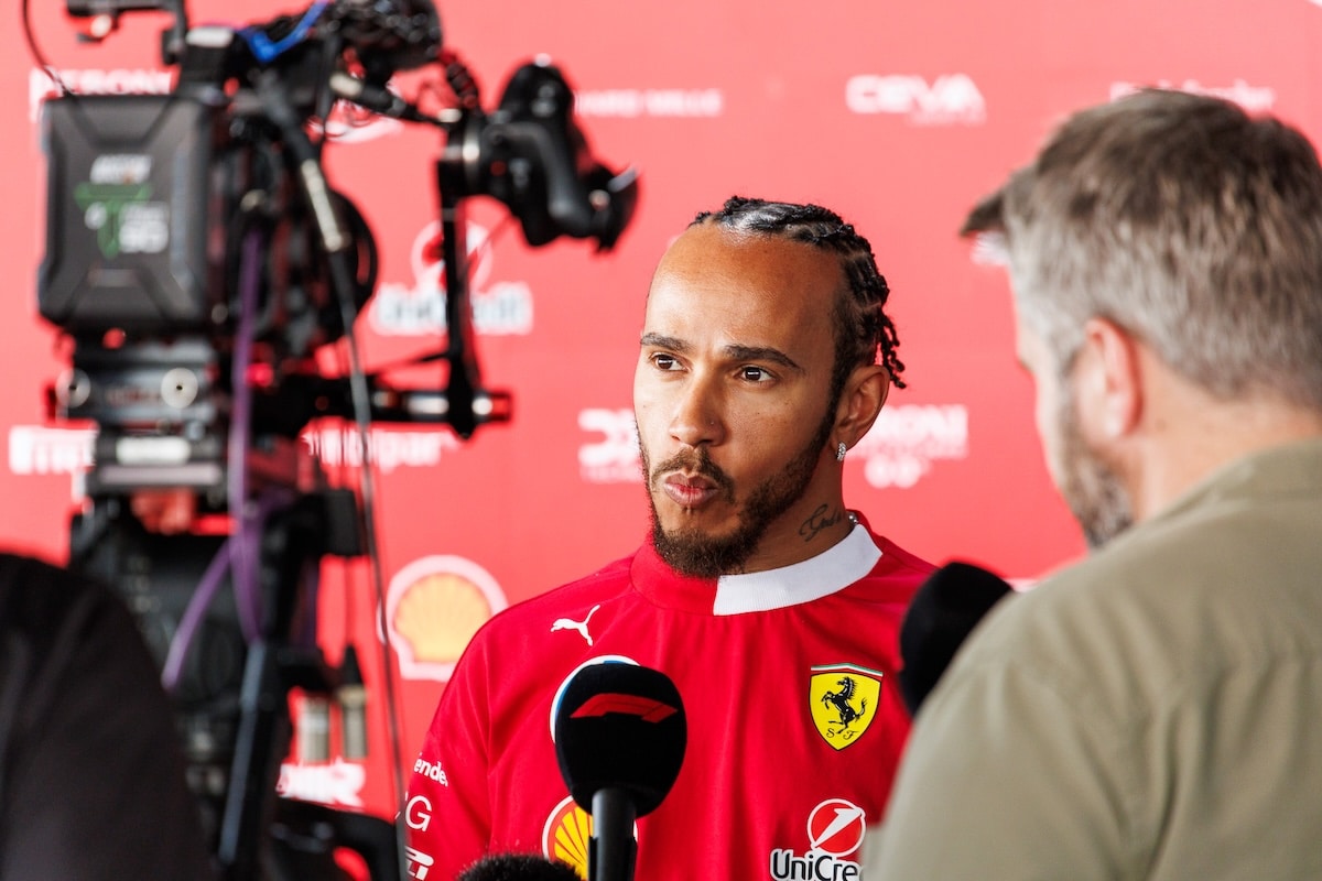 lewis hamilton brazil ferrari