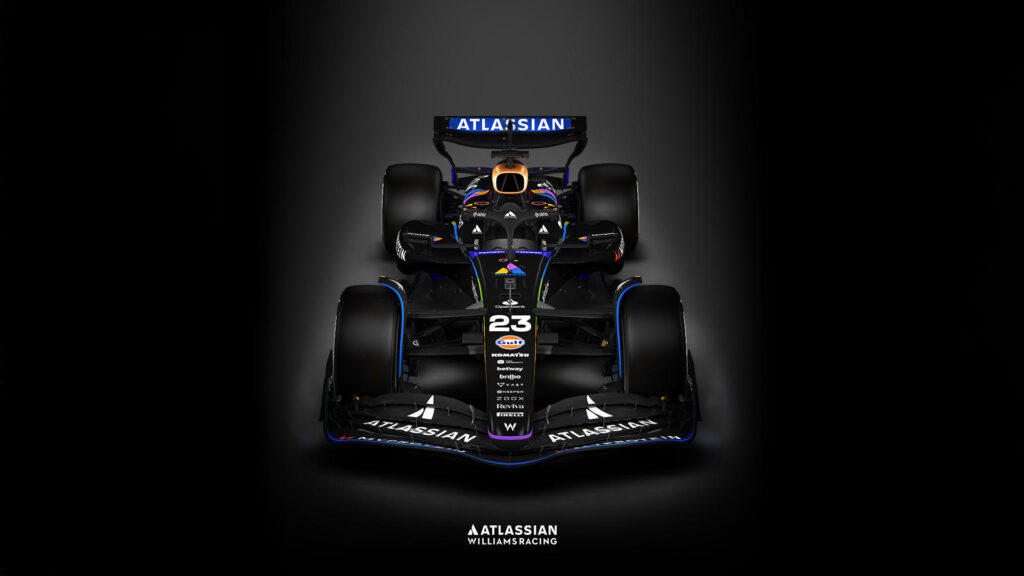 williams las vegas 2025 livery
