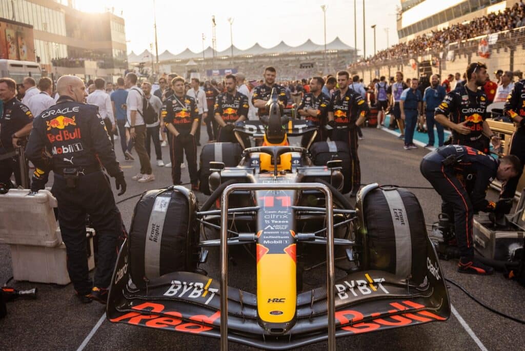 Sergio Perez Red Bull Abu Dhabi