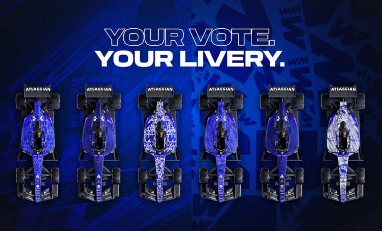 williams f1 livery survey