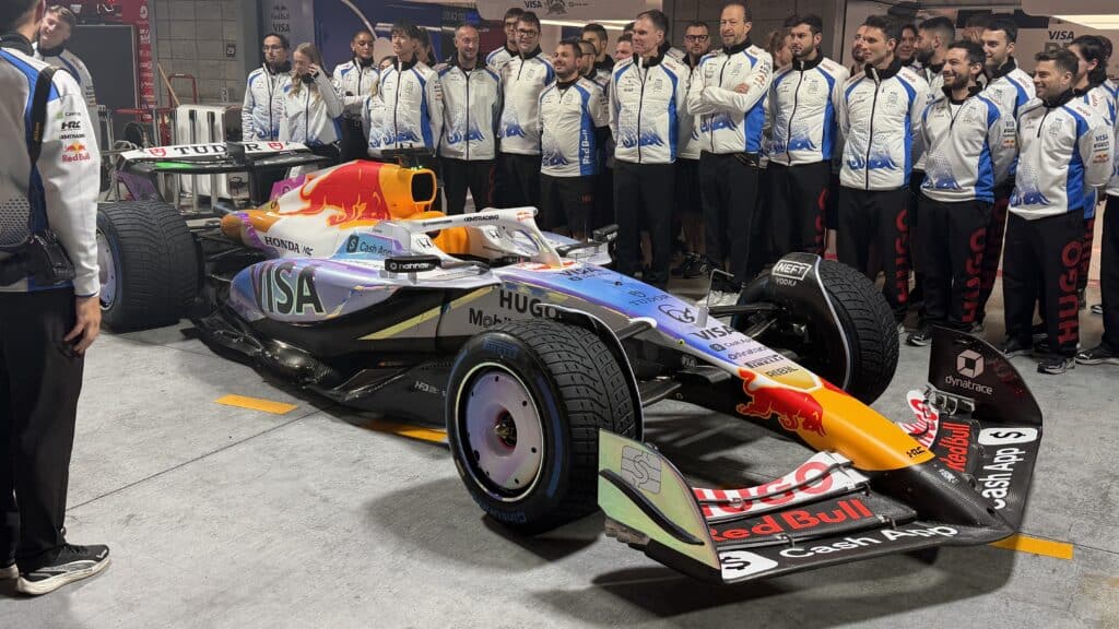 VCARB Livery Las Vegas 2025