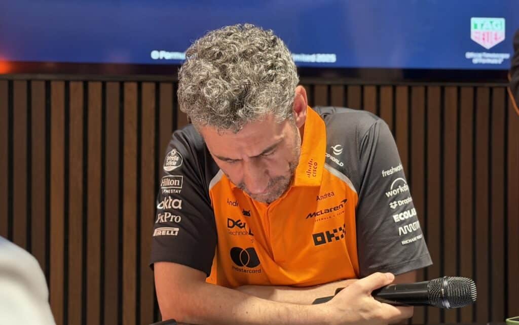 andrea stella mcalren qatar