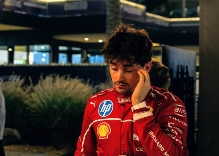 Charles Leclerc Ferrari Abu Dhabi