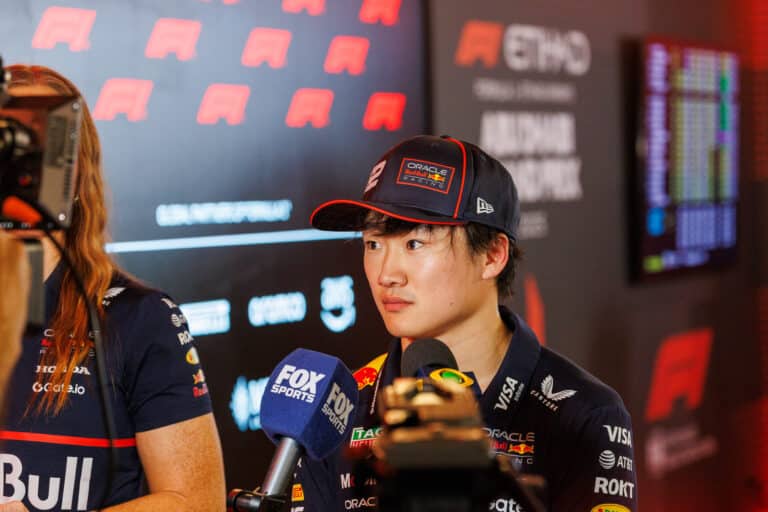 【アブダビGP】決勝後、角田裕毅のコメント