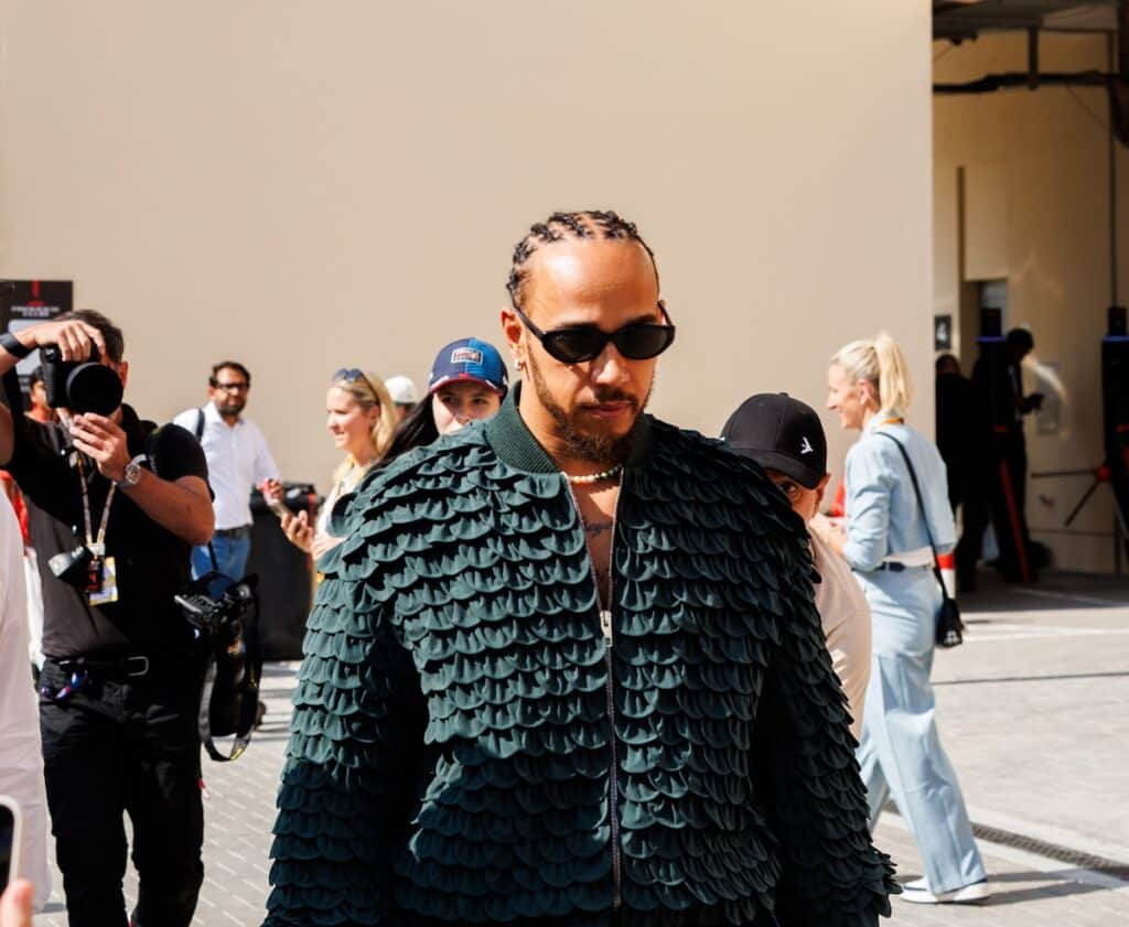 Lewis Hamilton Ferrari Abu Dhabi