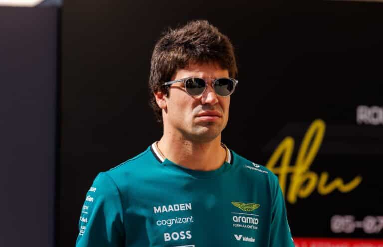 Lance STroll Aston Martin AD