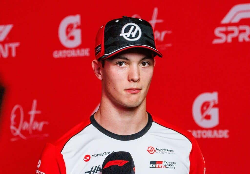 Oliver bearman haas qatar