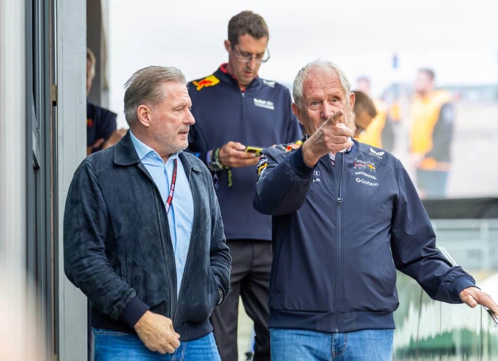 Jos Verstappen helmut marko red bull energy station