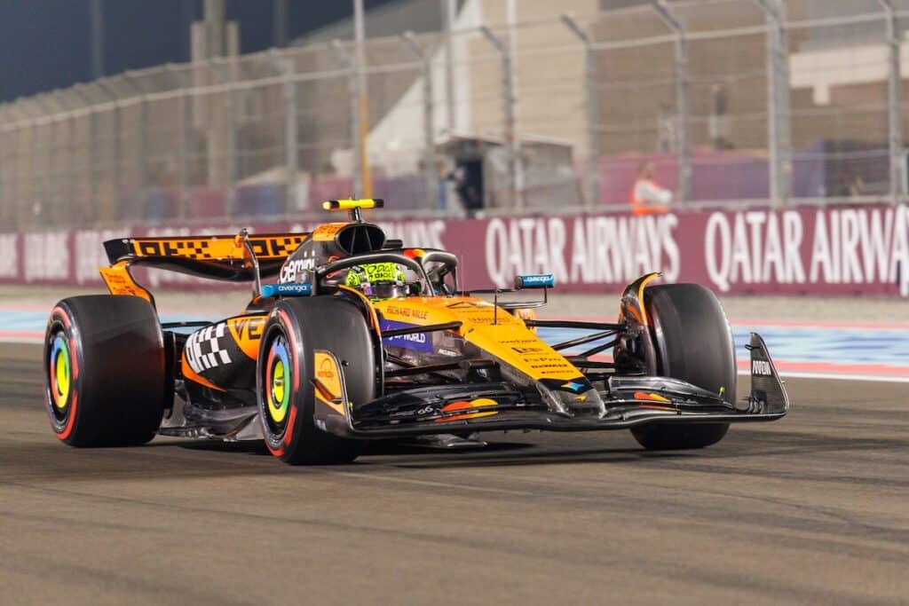 lando norris mclaren qatar